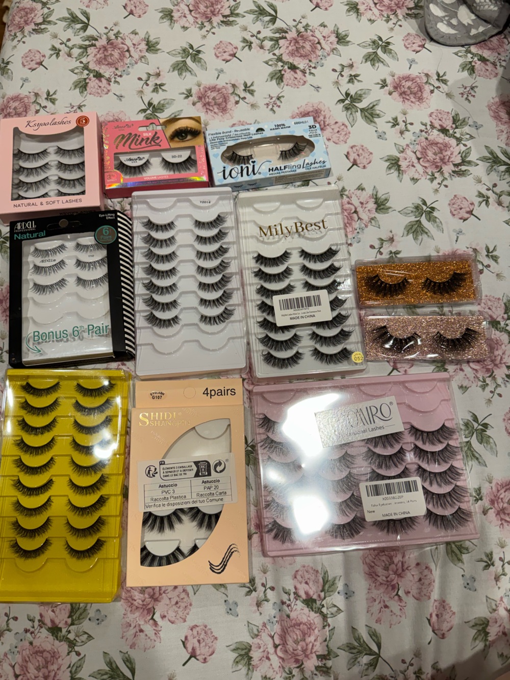 Black False Eyelash Variety Pack